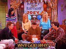 Joey Tribbiani Birthday GIF
